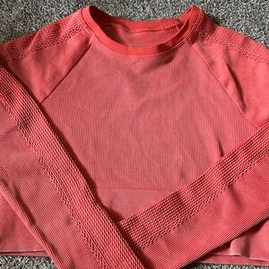 Offline Aerie Long Sleeve Cropped Top